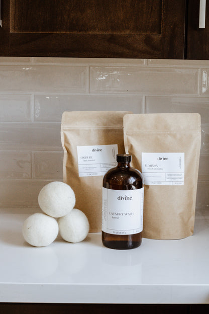 Laundry Wash ~ Gentle, Plant-Based, Non-Toxic Formula