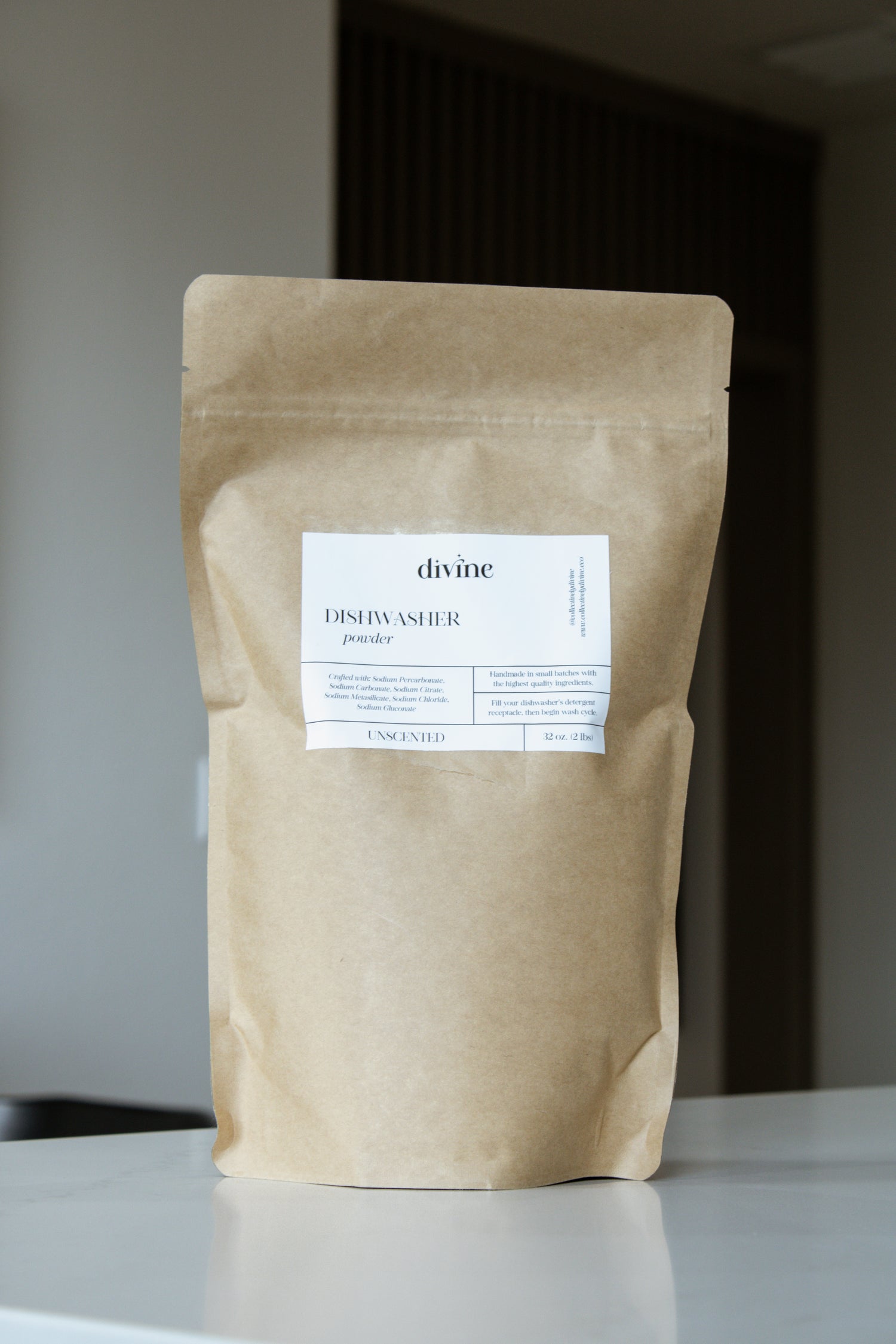 Dishwasher Powder ~ Non-Toxic, Plastic-Free