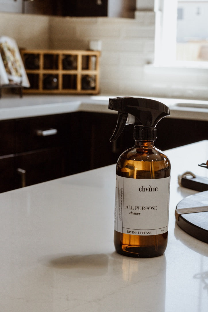 Divine Defense All Purpose Cleaner ~ Germ Fighting, Antimicrobial Essential Oil Blend