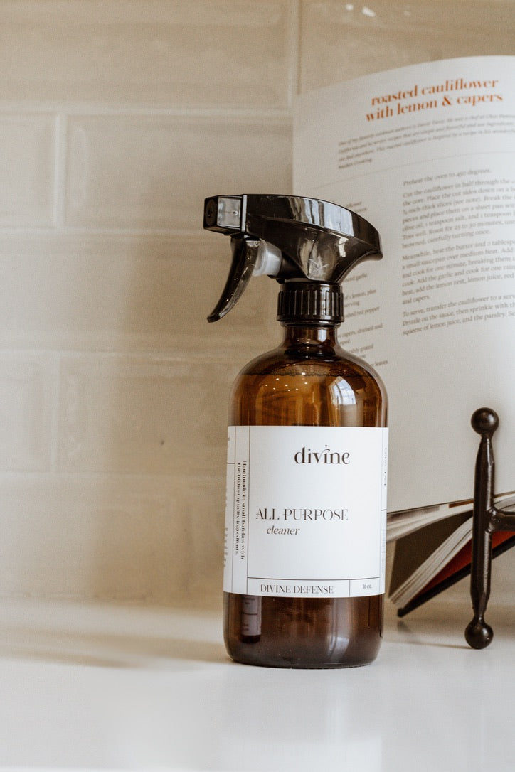 Divine Defense All Purpose Cleaner ~ Germ Fighting, Antimicrobial Essential Oil Blend